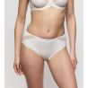 Culotte taille haute Azélie Blanc