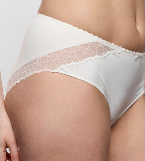 Culotte taille haute Azélie Blanc
