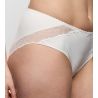 Culotte taille haute Azélie Blanc