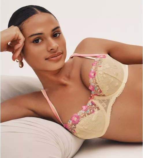 Soutien gorge corbeille demi mousse Lizelot French Vanilla