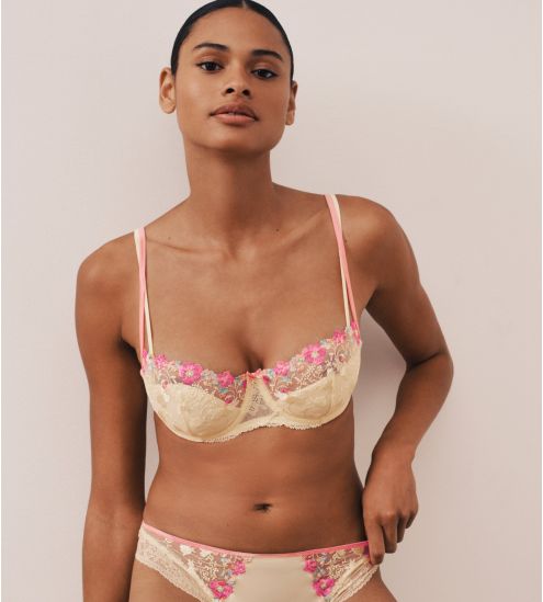 Soutien gorge corbeille demi mousse Lizelot French Vanilla