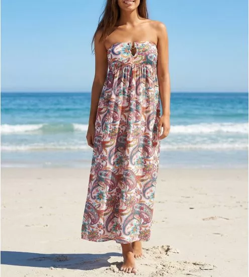 Robe longue La Bayadère Blanc Flashy