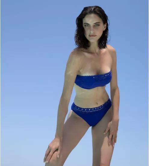 Bas de maillot de bain Ajourage Couture Outremer