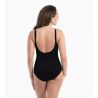 Maillot de bain une pièce amincissant Luella Noir/Or