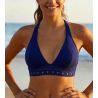 Haut de maillot de bain triangle Ajourage Couture Outremer