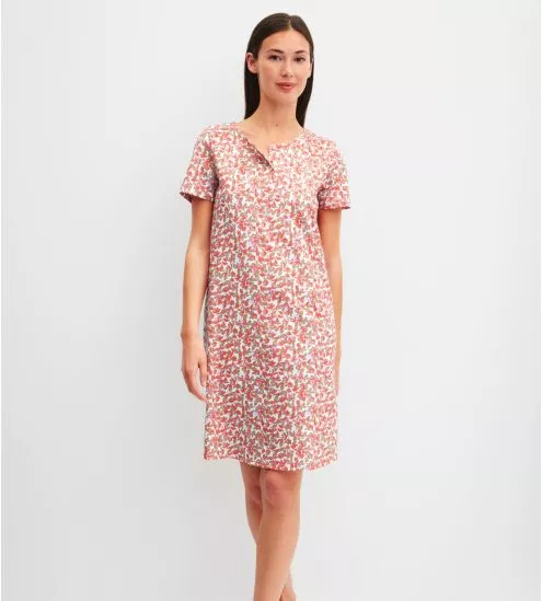 Chemise de nuit boutonnée...