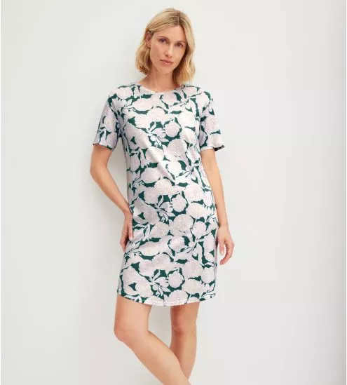 Chemise de nuit en coton...