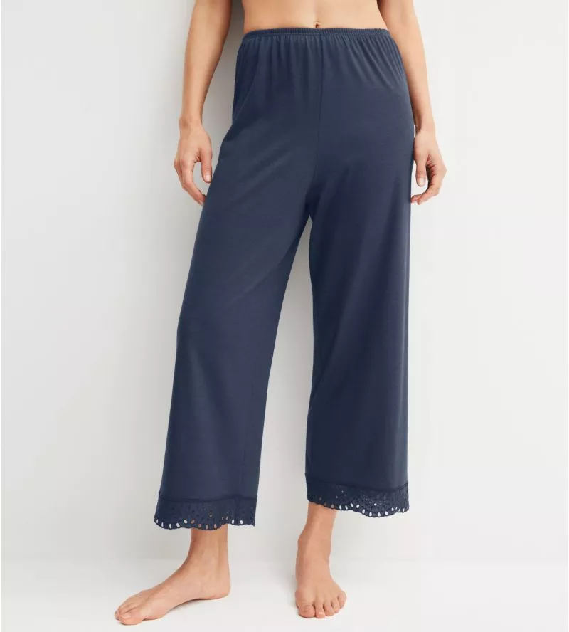 Pantalon d'intérieur 7/8 Favourites Tiles Peacoat Blue - avant