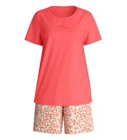 Pyjama femme coton bio Flower Nights Rose Of Sharon - packshot