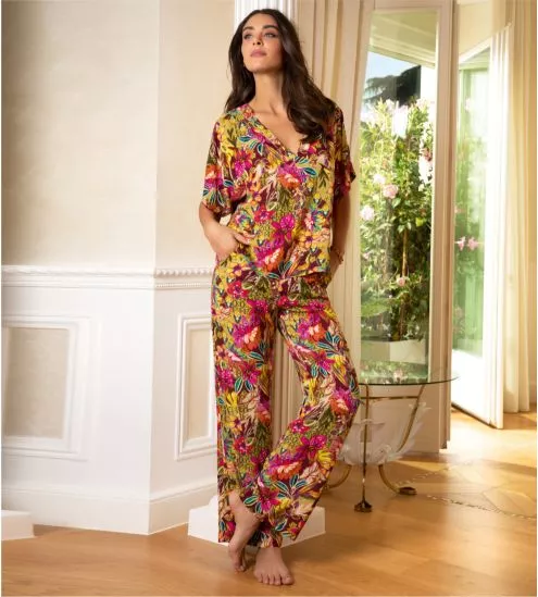 Top manches courtes Danse des Fleurs - vue avant