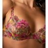 Soutien gorge coques Danse des Fleurs - zoom matière