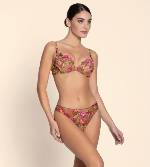 Soutien gorge coques Danse des Fleurs - côté