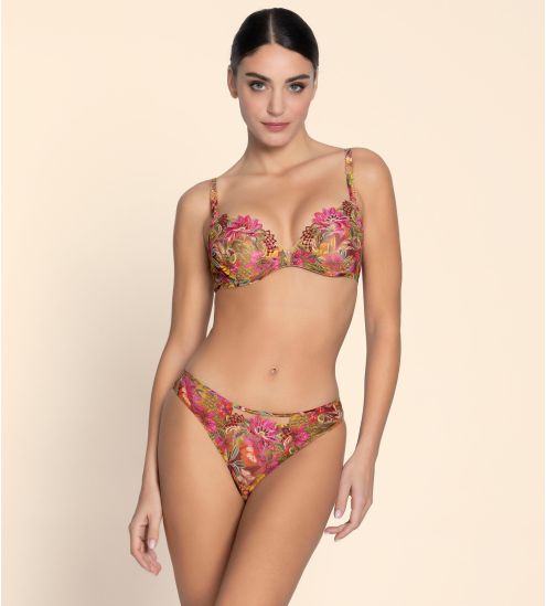 Slip Séduction Danse des Fleurs  vue avant