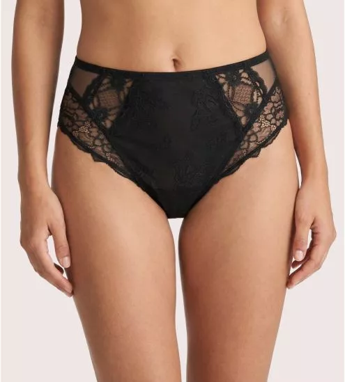 Slip haut Sublime en Dentelle noir
