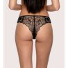 Tanga Sublime Black Lace