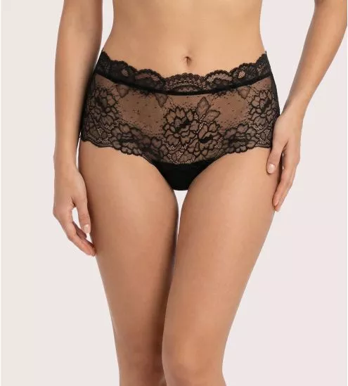Sunblime black lace shorty