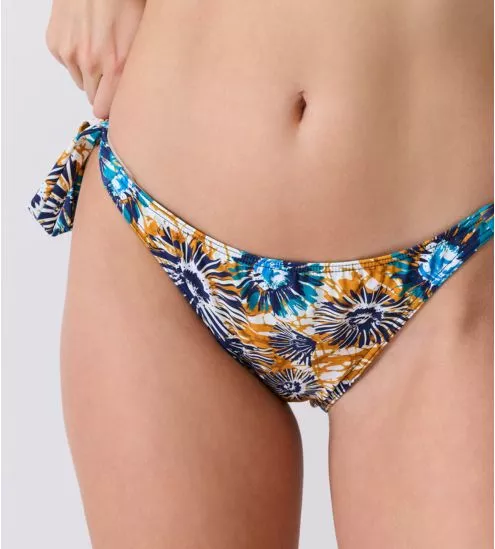 Bas de maillot de bain brésilien Soléa Ocre