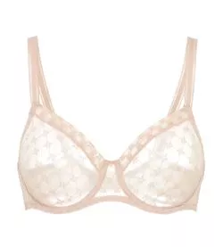 Soutien gorge moulé avec armatures Plume Peau Rosée