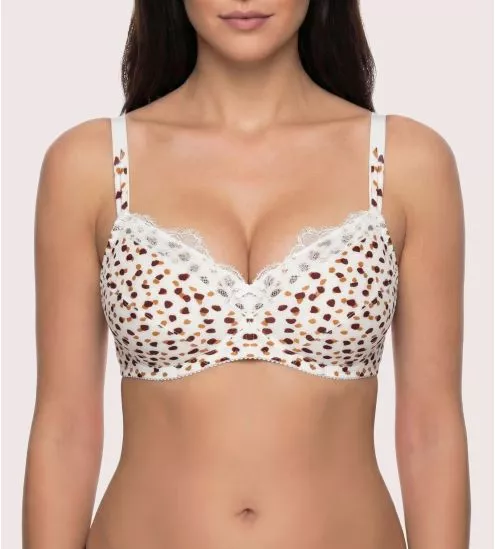 Soutien gorge sans armatures à pois chocolat Antigel Belle à craquer