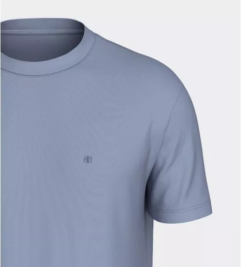 T-shirt homme Bleu Glacier Plain