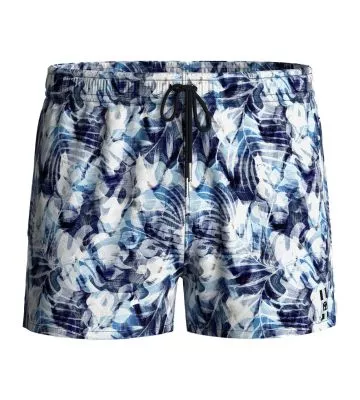Short de bain Drift Bleu/Blanc