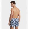 Short de bain Drift Bleu/Blanc