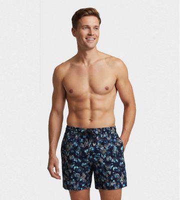 Short de bain Reef Bleu Marine/Turquoise