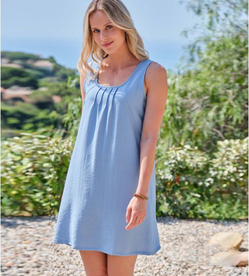 Robe de plage sans manches...