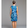 Robe sans manches Bleu Turquoise