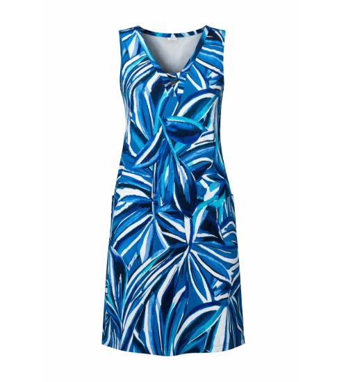 Robe sans manches Bleu Turquoise