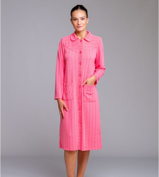 Fuschia Classic Long Room Dress
