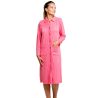Robe de chambre longue classique Fuschia