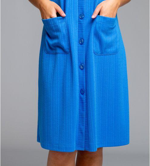 Robe de chambre classique Bleu