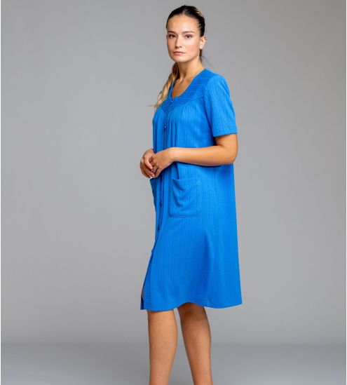 Robe de chambre classique Bleu
