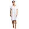 Chemise de nuit blanche classique 
