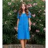 Robe de chambre classique Bleu