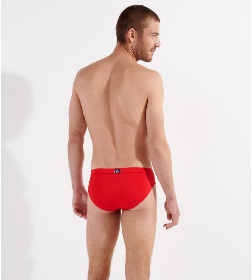 Slip de bain mini Nautical Cup Rouge