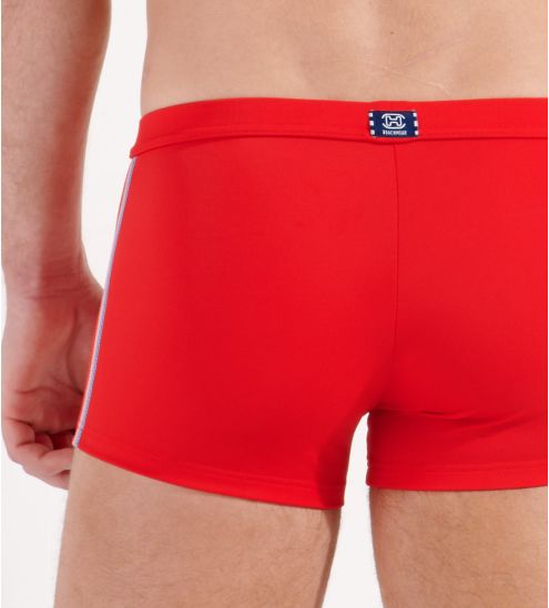 Boxer de bain Nautical Cup Rouge