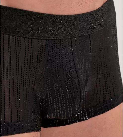 Boxer Strip homme Noir