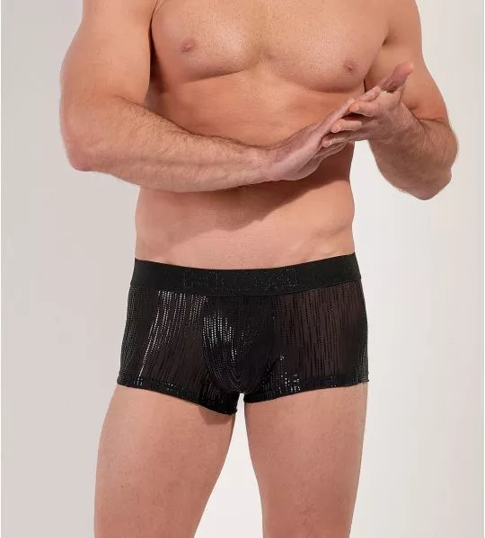 Boxer Strip homme Noir