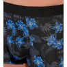 Boxer fleuri homme Keywest Noir