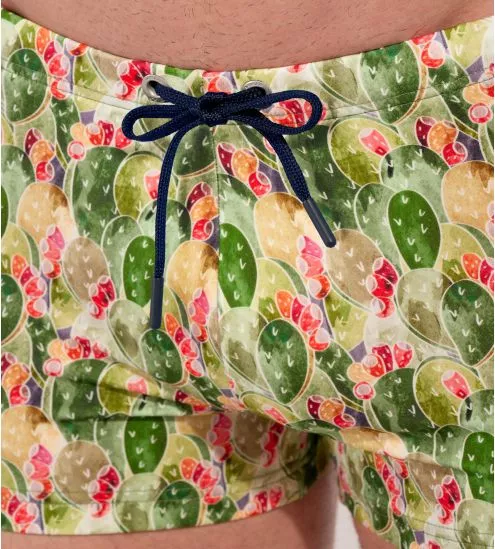 Boxer de bain Taormina vert...