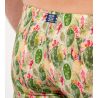 Boxer de bain Taormina vert imprimé