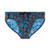 Slip de bain imprimé orange Trapani