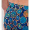Slip de bain imprimé orange Trapani