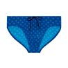 Slip de bain bleu homme Trinacria