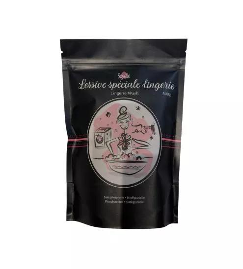 Lessive pour lingerie - pochon 500g TRANSPARENT