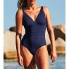 Maillot 1p coupé poitrine Addict BLEU NUIT