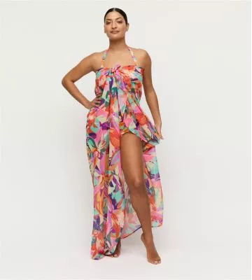 Paréo long Varadeo Bright Tropics