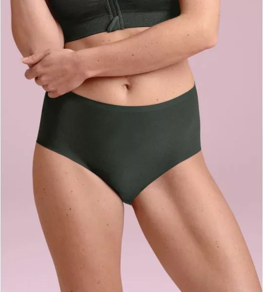 Culotte haute vert kaki Essential Jungle